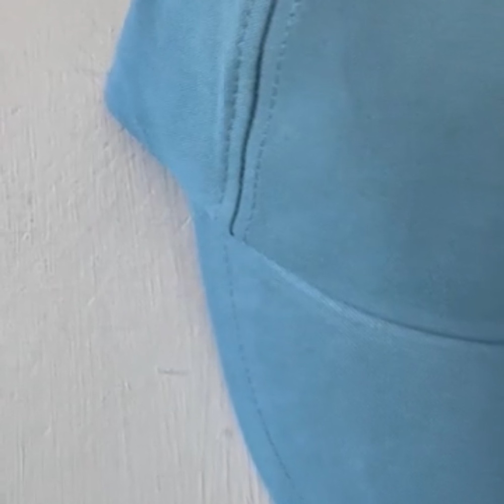 NWT vineyard vines On-The-Go Canvas Baseball Hat in Mallard Blue - Picture 3 of 8